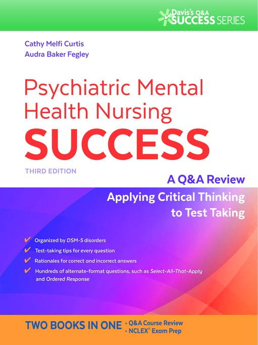 Title details for Psychiatric Mental Health Nursing Success by Catherine Melfi Curtis - Available